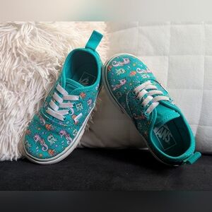 Vans Kids Turquoise Unicorn Sneakers